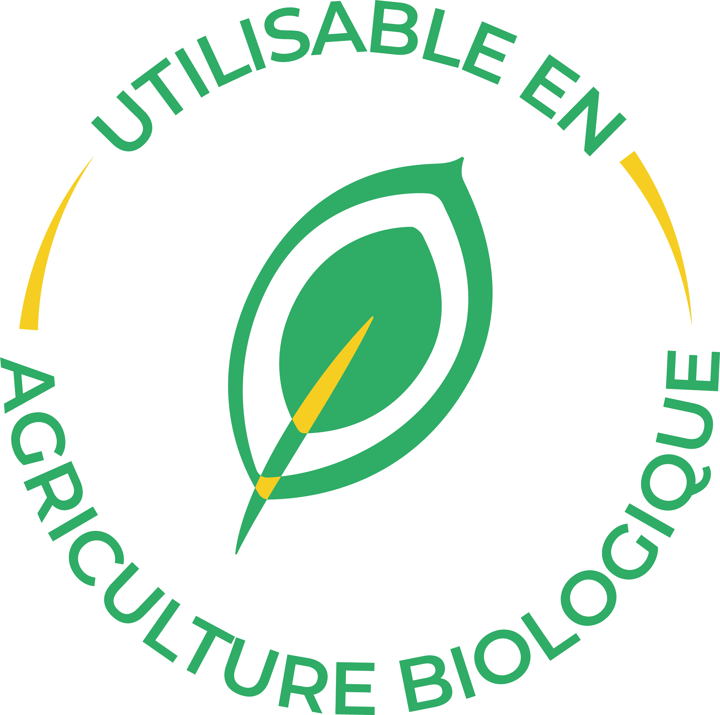 logo produit utilisable en agriculture biologique